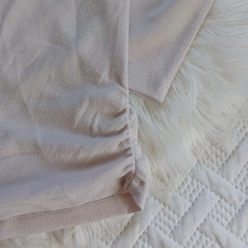 {Clara Sunwoo} Cream Scoopneck Top - Picture 3 of 5